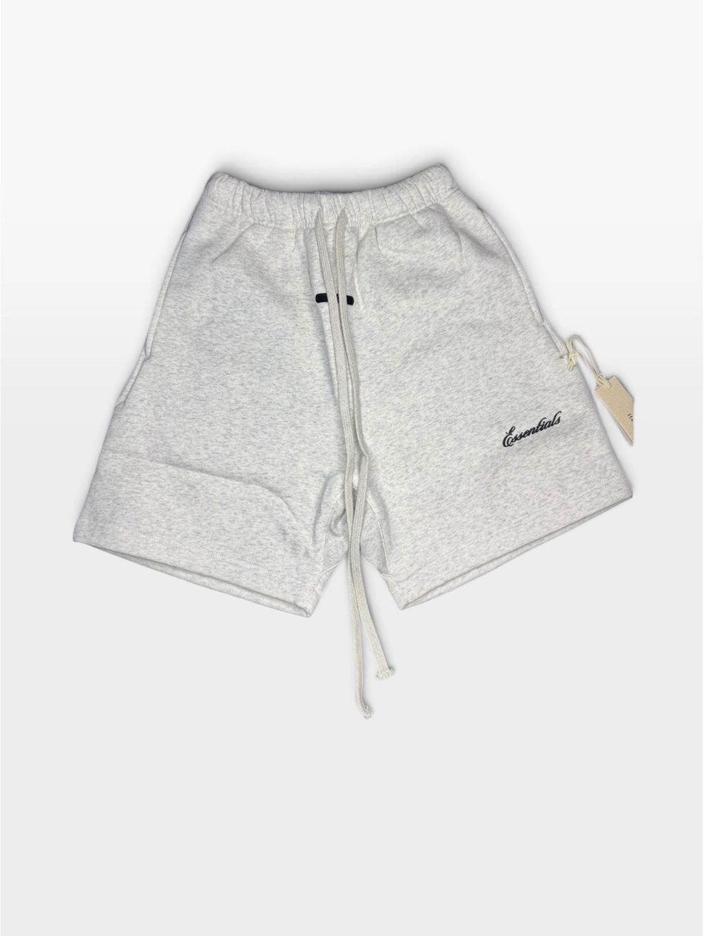 Essentials Fear of God heather gray shorts